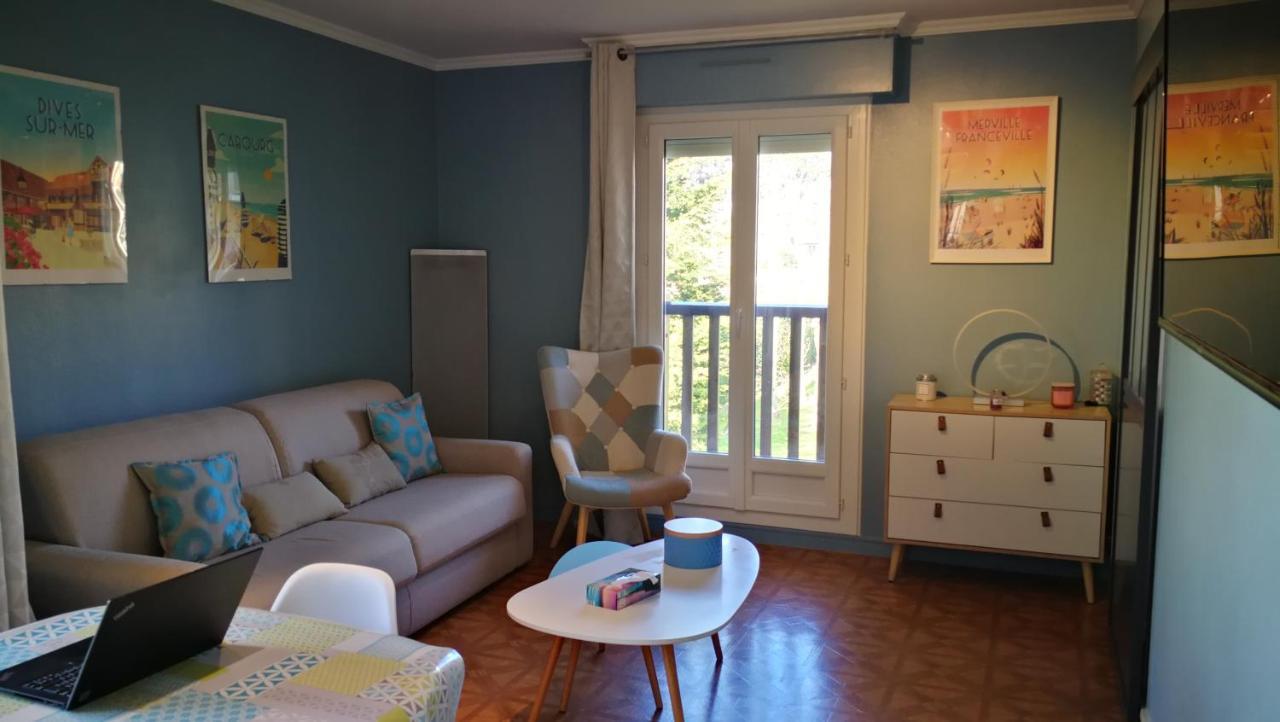 Charmant 2 Pieces A 5 Mn A Pied De La Mer Cabourg Exterior foto